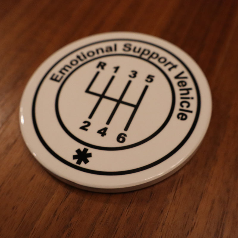 Emotional Support Vehicle Coaster, 6-Speed