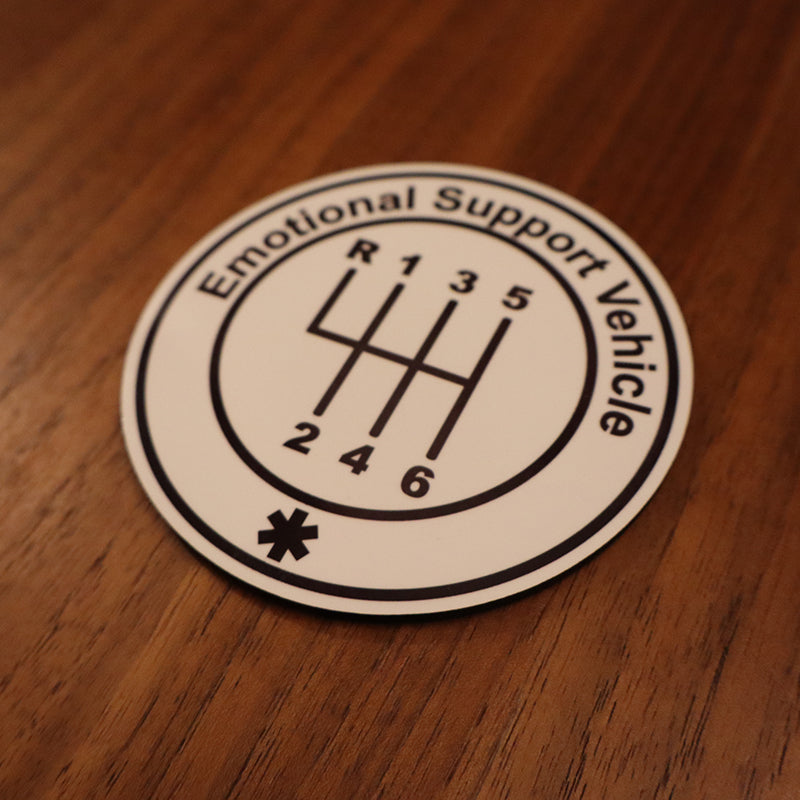 Emotional Support Vehicle Coaster, 6-Speed