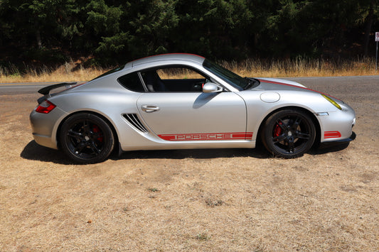 Porsche Cayman 987 Side Stripes Decals