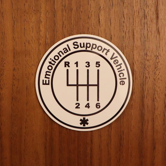 Emotional Support Vehicle Coaster, 6-Speed